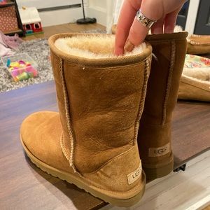 Women’s UGG brown boots (size 10)